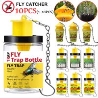 Hanging Fly Trap Disposable Fly Catcher Bag Mosquito Killer Flycatcher Insect Bug Killer Flies Trap For Outdoor Garden Orchards  Electric Insect Kille