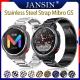 สาย Mibro Watch GS สายนาฬิกา สายนาฬิกาข้อมือ สเตนเลส โลหะ สําหรับ  Mibro GS อุปกรณ์เสริมสมาร์ทวอทช์ Mibro GS smart Watch