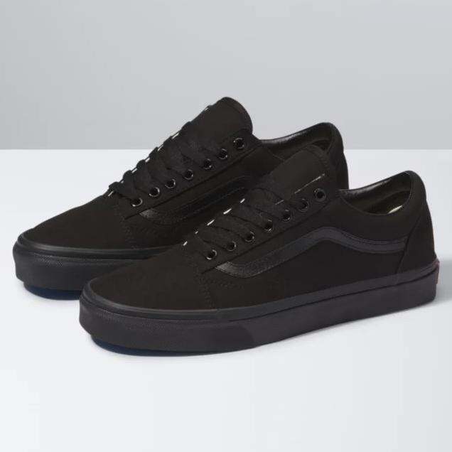 vans old skool hitam