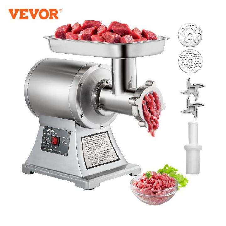 VEVOR Commercial Heavy Duty Electric Meat Mincer 250KG/H Max Powerful