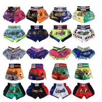 Kick Boxing Fight Grappling Trunks Kids Women Men Mma Muay Thai Shorts Boys Girls Bjj Sanda Training Combat Uniform Boxer Pants