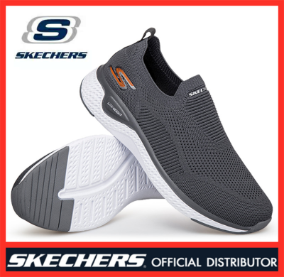 SKECHERS_Gowalk-LITES-รองเท้าผู้ชายรองเท้าลำลองผู้ชายรองเท้ากีฬาผู้ชายดำ