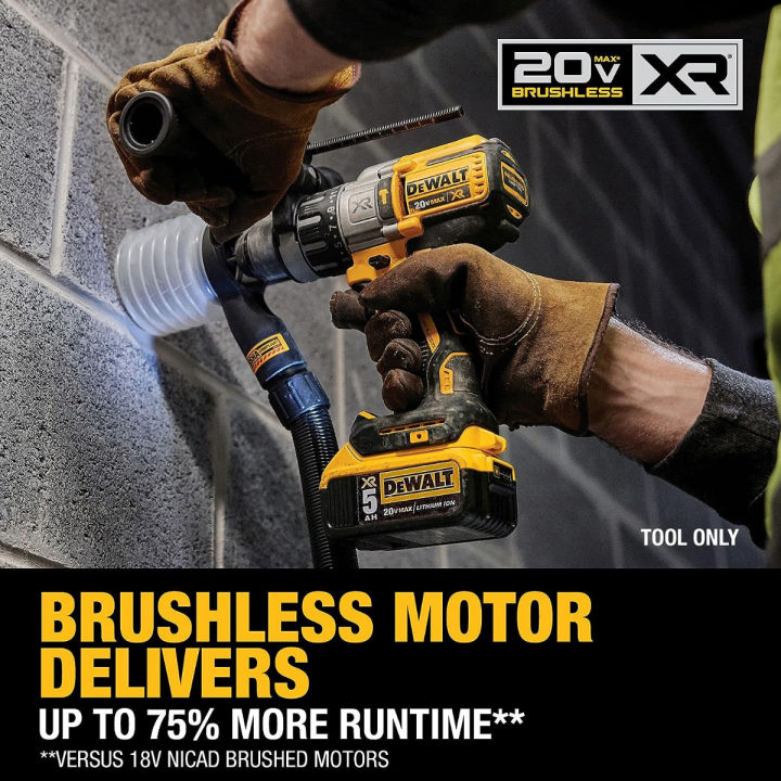 dewalt-20v-max-xr-hammer-drill-brushless-3-speed-tool-only-dcd996b-yellow-black-hammer-drill-only