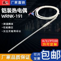 ✘ K type armored WRNK-191 thermocouple PT100 thermal resistance probe temperature sensor