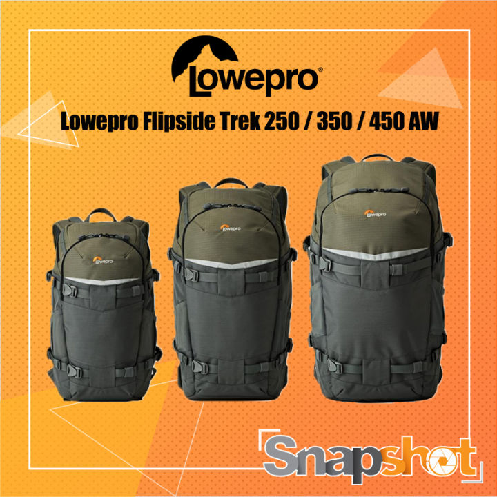 กระเป๋ากล้อง Lowepro Flipside Trek BP 250 AW / 350 AW / 450 AW