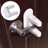 卐✶☫ Home Universal ABS Protection Device for Children Safety ABS Anti-open Handle Locks Door Lever Lock Baby Kids Safety Doors Lock