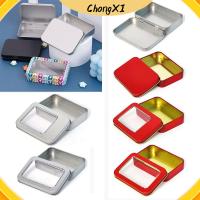 CHONGXI 2pcs เทียนเล็บปลอม กล่องโลหะใส่ของ สำหรับครีมบาล์ม ภาชนะบรรจุเครื่องสำอาง ขวดรีฟิล กระป๋องชากระป๋อง โถดีบุกอลูมิเนียม