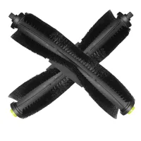 2Pcs Roller Brush Replacement Accessories for Qihoo 360 S10 X100 MAX Robotic Vacuum Cleaner