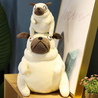 1530CM Funny Dog Lovely Fat Pug Plush Toys kawaii Sitting Pug Dogs Toy Stuffed Dolls Pillow For Kid Children Birthday Gift Doll