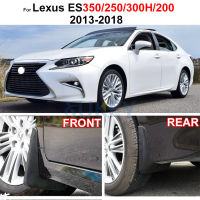 Set Mud Flap Flaps For Lexus ES ES200 ES350 ES300h ES250 2013 - 2018 Mudflaps Splash Guards Front Rear Mudguards 2017 2016 2015