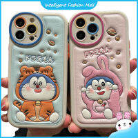 เคสป้องกันเคสโทรศัพท์มือถือโดราเอมอนนิ่มใช้ได้กับ Iphone 14 13 12 11ซีรีส์