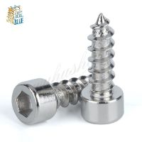 50Pcs M2 M2.6 M3 M3.5 M4 10PCS M5 M6 HA Nickel-plated Socket Head Cap Screw Self-tapping Hexagon Furniture Screw  bzg Nails Screws  Fasteners