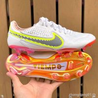 Tiempo Legend 9 Elite รองเท้าฟุตบอล สีขาว สําหรับผู้ชาย และผู้หญิง