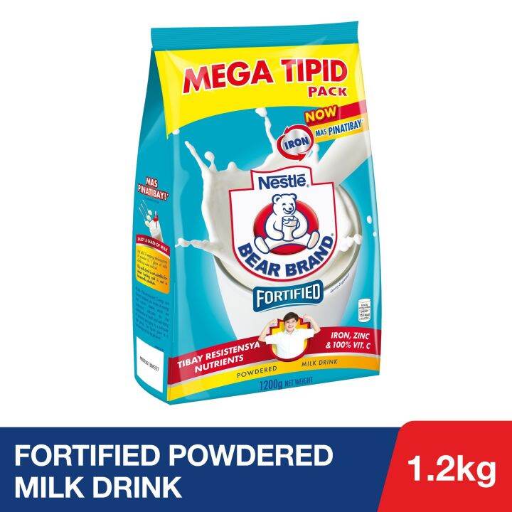 BEAR BRAND Fortified Powdered Milk Drink 1.2 Kg / 900g/ 700kg / 320g ...