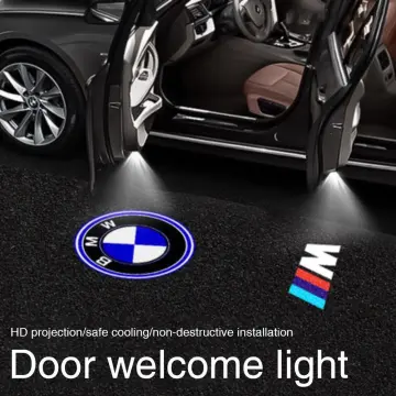 2pcs welcome light is suitable for BMW car BMW Led laser projection light  logo door light