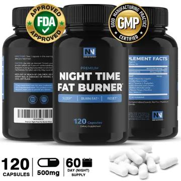 Nobi Nutrition Night Time Fat Burner Sleep Aid an Appetite