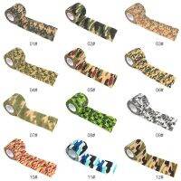 +【‘ Hunt Disguise Plastic Wrap Tape Self Adhesive Retractable Sports Protector Ankle Knee Arm Bandage Outdoor Camouflage Tape