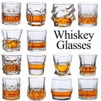 【CW】 Whiskey Glass Cup Glasses Cups for Alcoho Drinking Cognac Vodka Gin Tequila Rum Bar