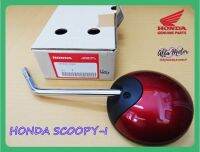 HONDA SCOOPY-i MIRROR COMP "RED" "GENUINE PARTS" (1 PC.) #กระจกมองหลัง ของแท้ สีแดง ฮอนด้าแท้