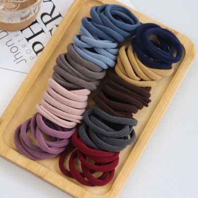【CW】 Elastic Hair Bands Rubber Band Ties Children Colorful Scrunchies Headband Accessories Baby