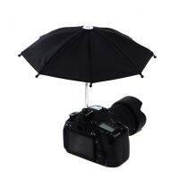 OKDEALS ที่ใส่ฝนสีดำทั่วไปอุปกรณ์ถ่ายภาพกล้องถ่ายรูปที่บังแดดที่ฝนตกผู้ถือสำหรับ Canon สำหรับ Nikon