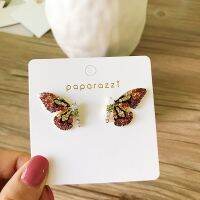 Womens Fashion Butterfly Earrings