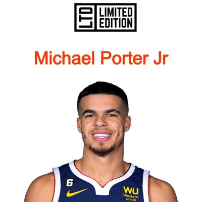 Michael Porter Jr Card NBA Basketball Cards การ์ดบาสเก็ตบอล + ลุ้นโชค: เสื้อบาส/jersey โมเดล/model figure poster PSA 10