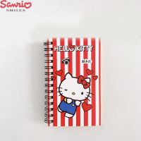 Sanrio Kuromi Hello Kitty Cinnamoroll Purin Dog Anime Cartoon Cute Kawaii Notepad Girl Diary Student Stationery Supplies Gift
