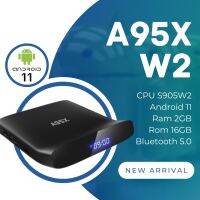 A95X W2 Android 11 Ram 2G Rom 16G Bluetooth 5.0 แจ่ม wifi 2.4/5G Amlogic S905W2 เร็วแรงจริง กล่องแอนดรอยบ็อก(มีใบอนุญาต)