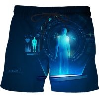 2022 New technology data Print Mens Beach Shorts Swim Fashion Personality Men Trunks