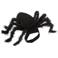 Halloween Pet Costume Simulation Party Dress Up Outfits for Dogs Cats Halloween Dressing Spooky Spider Costume for Small to Medium Pet Supplies gaudily