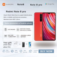 Xiaomi Redmi Note 8 Pro สมาร์ทโฟน 6 + 128GB + กล้อง  64MP + 20MP G90T ความละเอียดปานกลาง (12nm) 6.53นิ้ว 4500 MAh