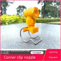 5PCS plastic clip eyelet cone spray nozzle clamp pipe water misting nozzle garden misting corner cone vacuum box shower nozzle