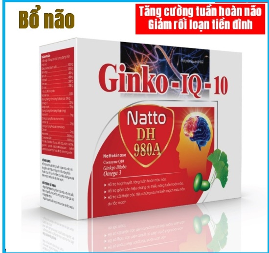 Viên uống bổ não ginkgo natto 1200mg - france group - ảnh sản phẩm 1