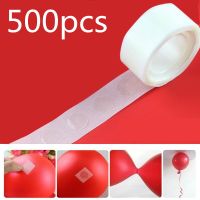 500 Points Balloon Attachment Glue Dot Attach Balloons To Ceiling Or Wall Balloon Stickers Birthday Party Wedding Dress Wholesal Balloons