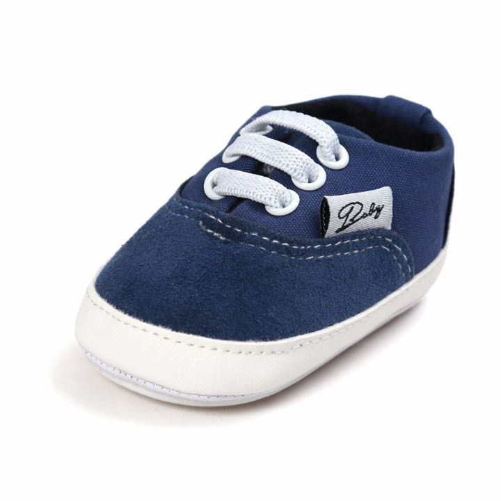 ขายดีที่สุด-ioztt2023-new-brand-quot-baby-quot-canvas-shoes-newborn-girls-boys-shoes-kids-toddlers-hard-sole-anti-slip-sneakers