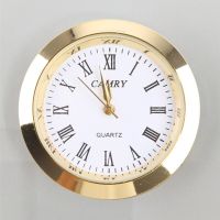 นาฬิกาแบบกลมนาฬิกาควอตซ์เคลื่อนไหวสำหรับการใส่หัวนาฬิกาคลาสสิคงานฝีมือ