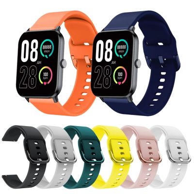 lipika Replacement Strap For QCY GTS Smart Watch Band Sports Silicone Bracelet For QCY GTC GTS Wristband Correa Accessories