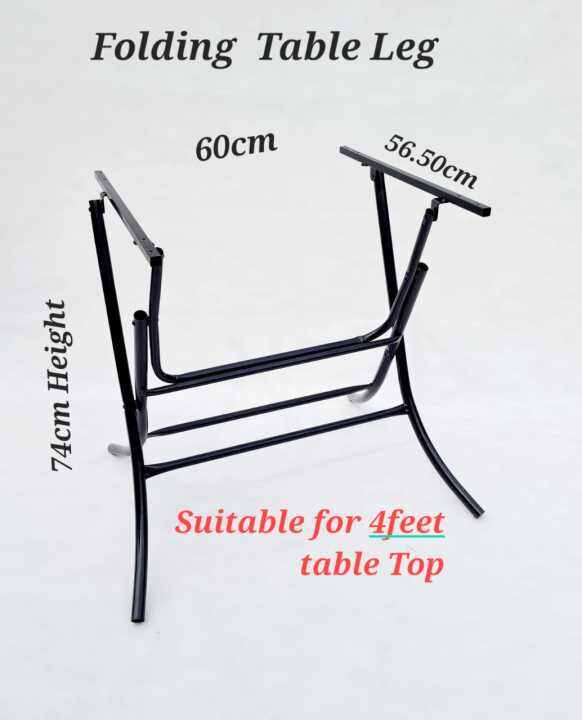 FOLDING TABLE LEG/KAKI MEJA LIPAT Lazada