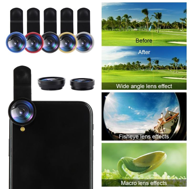 fisheye-lens-0-67x-wide-angle-macro-fisheye-lens-zoom-3in1-phone-camera-lens-kit-phone-accessories-suitable-for-all-smartphones