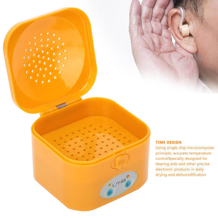Hearing Aids Dryer Hearing Aid Drying Box 4 or 8 Hours Working for