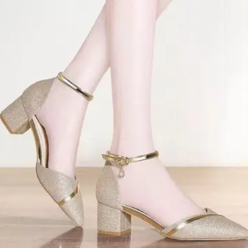 Floral Block Heel Bridal Shoes | 2cm, 4.5cm or 7cm Heel – Becci's Bridal  Designs