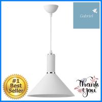 ไฟช่อ LUMAX 01-02670 โลหะ สีขาว 1 หัวPENDANT LAMP LUMAX 01-02670 METAL WHITE 1-LIGHT **คุ้มที่สุดแล้วจ้า**