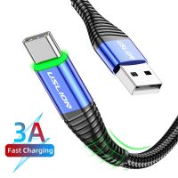 （A LOVABLE） USB Type CFor Samsung3ACharge Type CPhone การชาร์จด้วย Lightusb C Data Line Data Cord