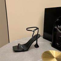 2023 New Shoes for Women Basic Open Toe Womens Sandals High Heels Summer Outdoor Sexy Pumps Solid Modern Shoes Female