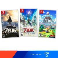 Nintendo Switch Game Zelda Breath of The Wild เกมเซลด้า ภาคที่ขายดีที่สุด เกมสำหรับ เครื่องเกม นินเทนโดสวิทซ์ Zelda Links Awakening  Zelda Skyward Sword HD