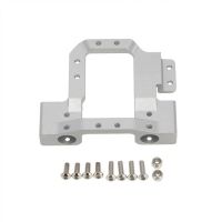 Front Bumper Relocation Installation RC Car Aluminum Servo Relocation Installation for 1/10 Redcat Gen8 Scout II Silver