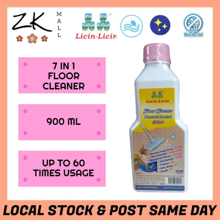 100 Authentic Licin Licin 7 IN 1 Floor Cleaner Antibacterial
