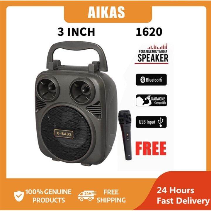 BK1618/1619/1620 LED Flashing lights Karaoke Portable Wireless