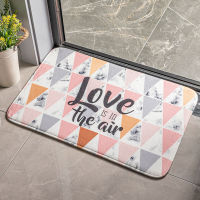 Cute animal Pattern Kitchen Bath Entrance Door Mat 40*60 Coral Velvet Car Doormat Floor Mats Soft Anti-Slip Rug Home Decor